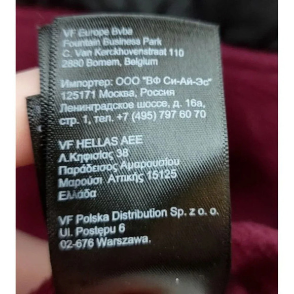 The North Face Mens Denali Jacket Large Burgundy Fleece Outdoors Hiking 1/2 Zip - Picture 10 of 16